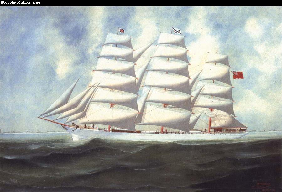 unknow artist Marine Painting